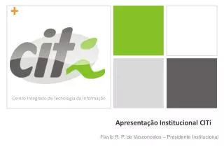 apresenta o institucional citi