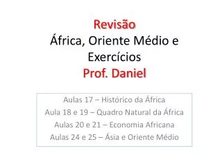 revis o frica oriente m dio e exerc cios prof daniel