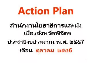 action plan