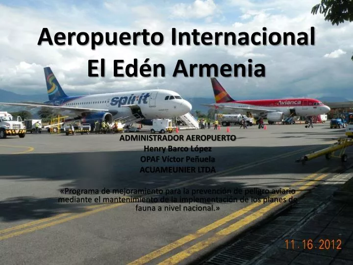 aeropuerto internacional el ed n armenia