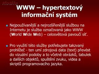 www hypertextov informa n syst m