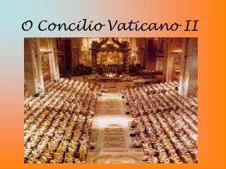 o concilio vaticano ii
