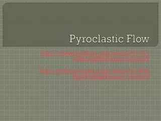 Pyroclastic Flow