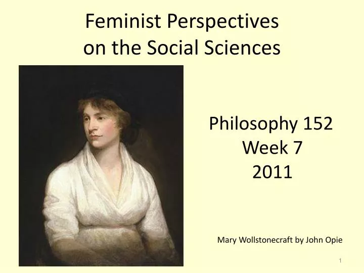 feminist perspectives on the social sciences