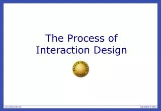 The Process of Interaction Design