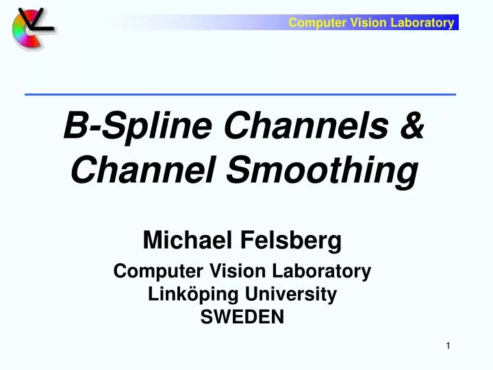 b spline channels channel smoothing