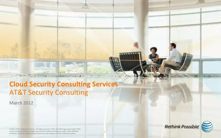 cloud security consulting services at t security consulting