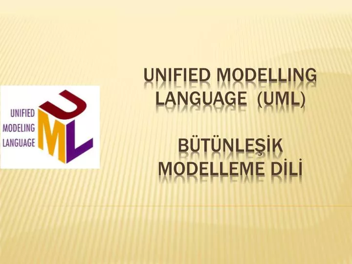 unified modelling language uml b t nle k modelleme d l