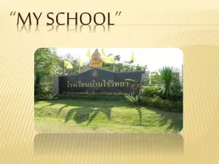 my school