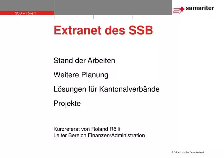 extranet des ssb