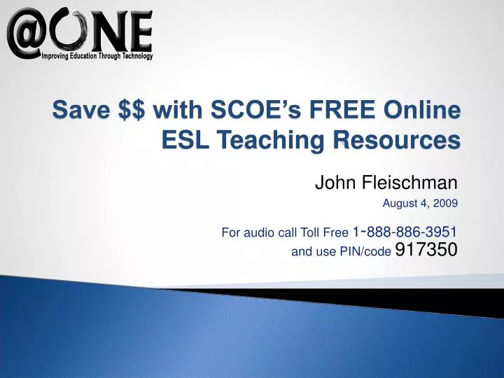 save with scoe s free online esl teaching resources