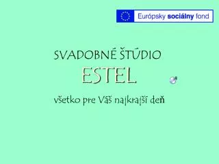 svadobn t dio estel