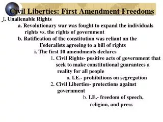 What are the differences between civil rights and liberties?
