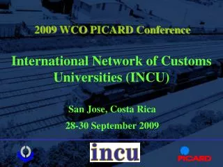 International Network of Customs Universities (INCU)