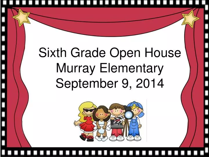 sixth grade open house murray elementary september 9 2014