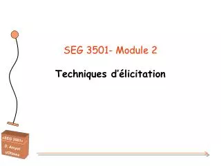 seg 3501 module 2 techniques d licitation
