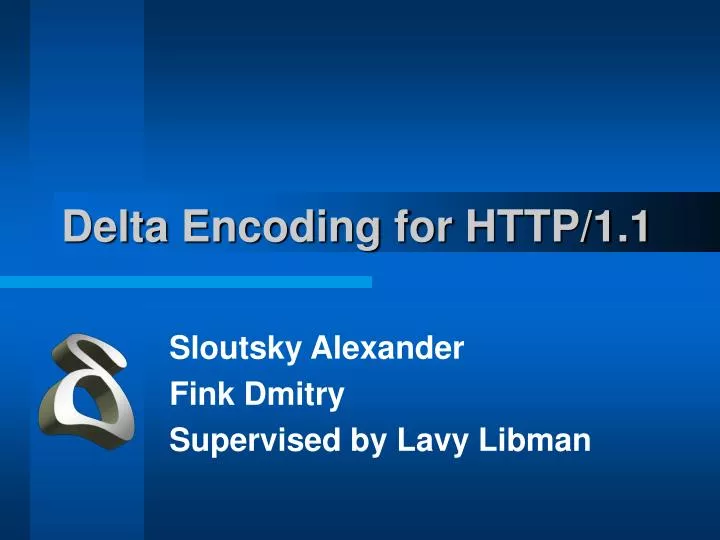 delta encoding for http 1 1