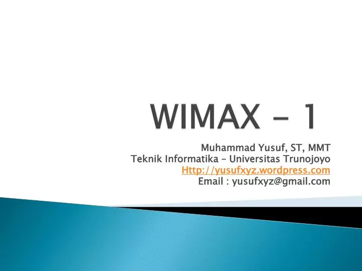 wimax 1