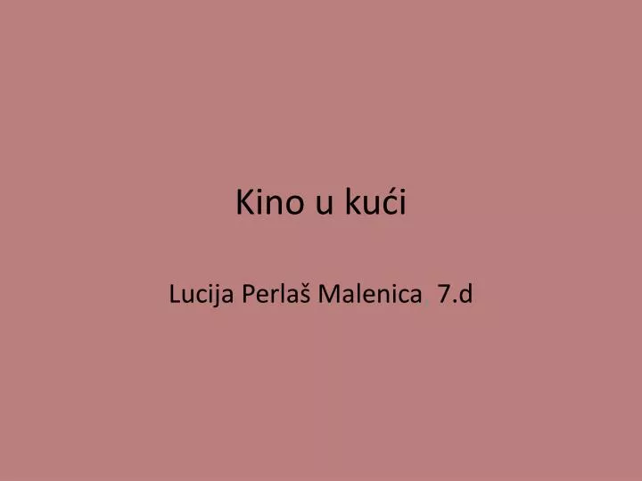 k ino u ku i