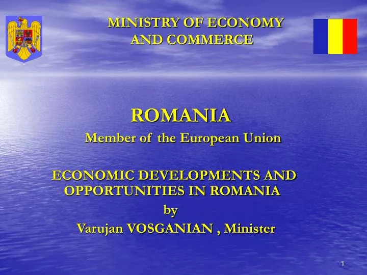 ministry of economy and commerce