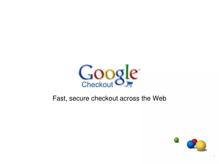 fast secure checkout across the web