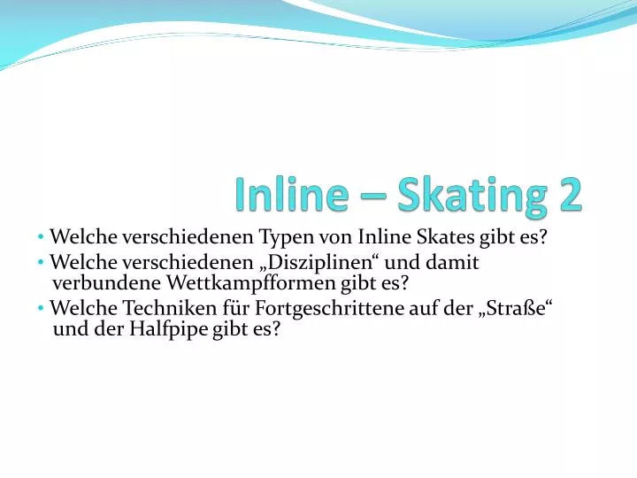 inline skating 2