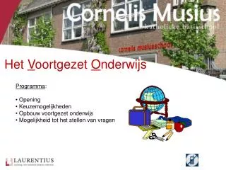 het v oortgezet o nderwijs