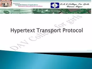 Hypertext Transport Protocol