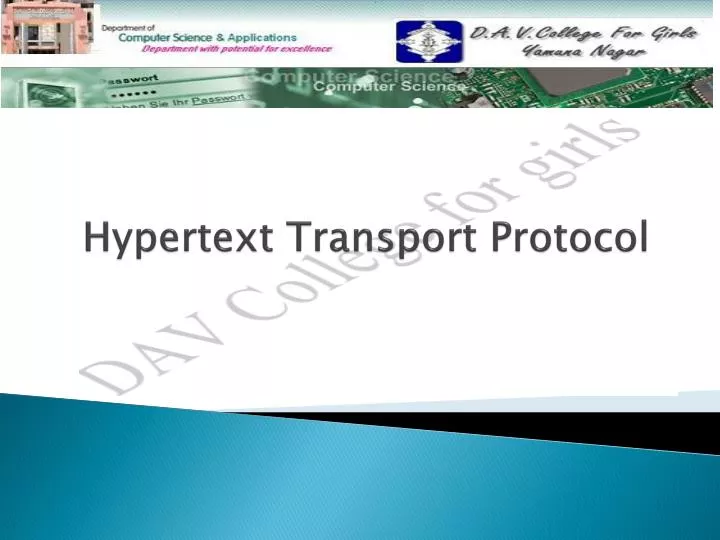 hypertext transport protocol