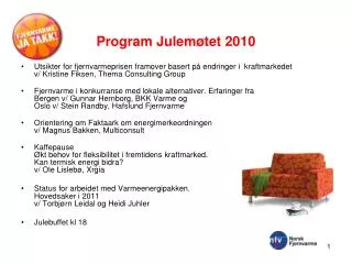 program julem tet 2010