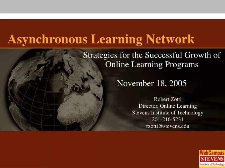 asynchronous learning network