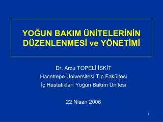 yo un bakim n teler n n d zenlenmes ve y net m