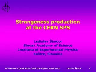 Strangeness production at the CERN SPS