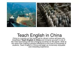 Teach English in China