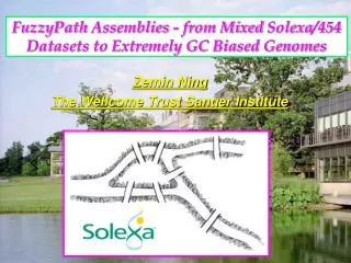 FuzzyPath Assemblies - from Mixed Solexa /454 Datasets to Extremely GC Biased Genomes