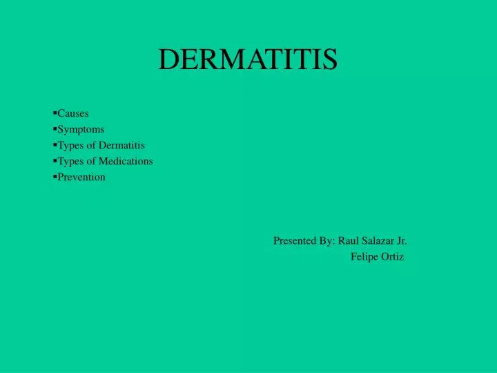 dermatitis