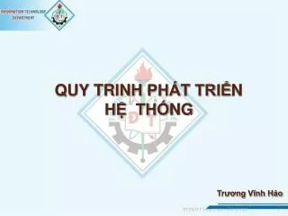 quy trinh pha t tri n h th ng