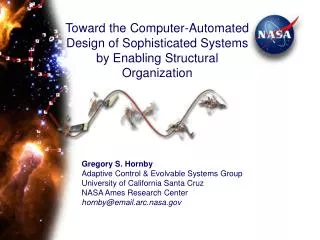 Toward the Computer-Automated Design of Sophisticated Systems by Enabling Structural Organization