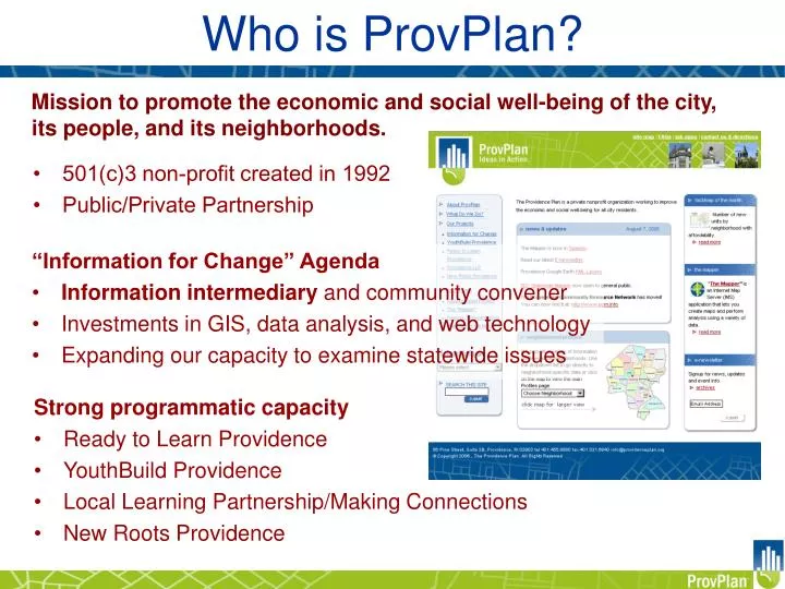 who is provplan