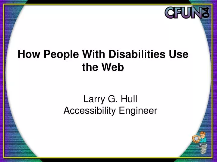 how people with disabilities use the web