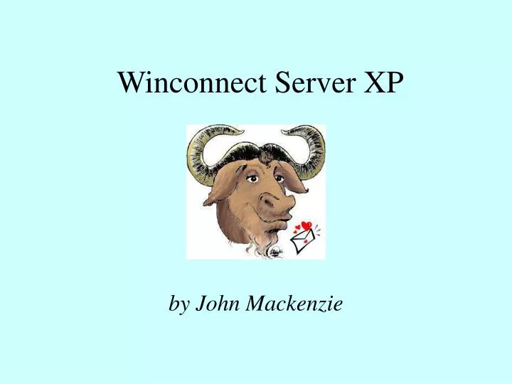 winconnect server xp
