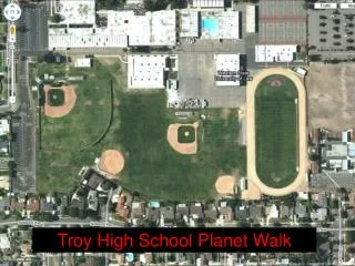 Troy High School Planet Walk