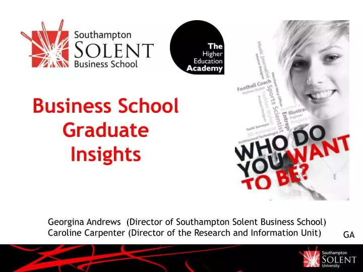 business school graduate insights