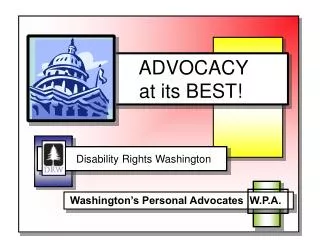 ADVOCACY at its BEST!