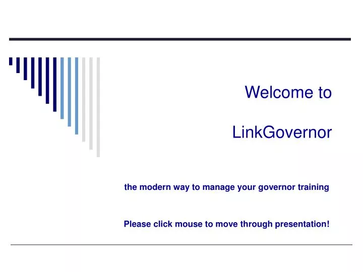 welcome to linkgovernor
