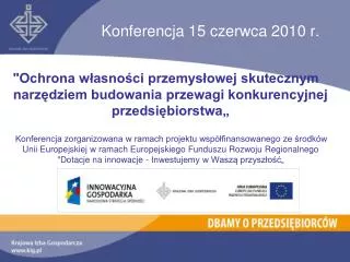 konferencja 15 czerwca 2010 r