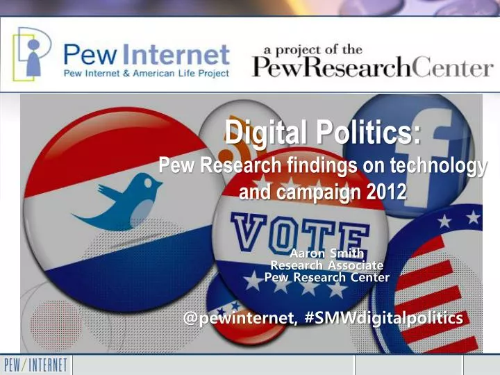 digital politics pew research findings on technology and campaign 2012