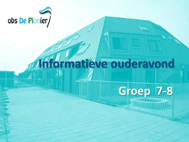 informatieve ouderavond