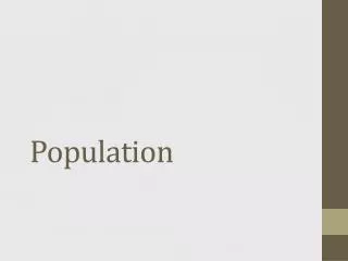 Population