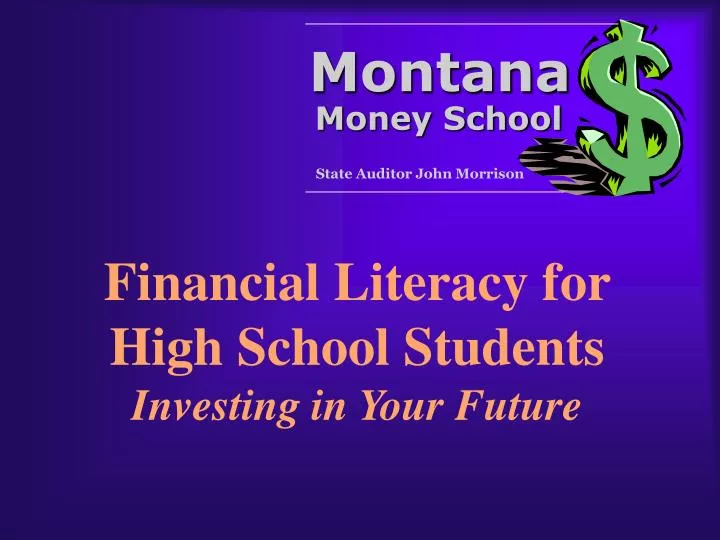 financial literacy for high school students investing in your future